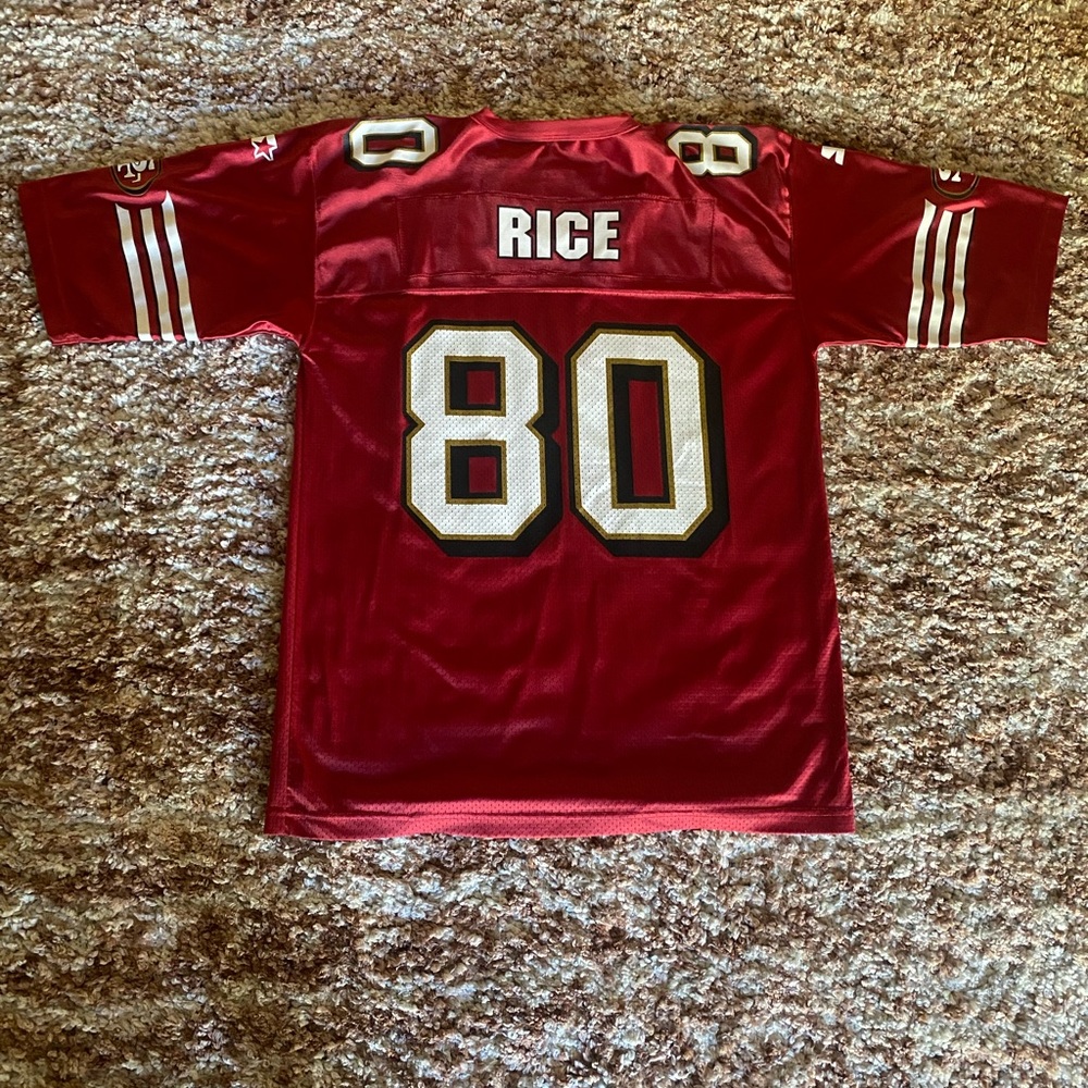 Jerry Rice Vintage Starter Jersey San Francisco 49ers Men’s Size 48